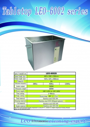 Customized 30L Digital Ultrasonic Cleaner from LEO Ultrasonic