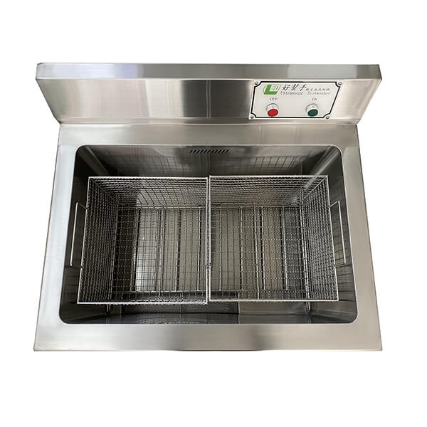 Ultrasonic dishwashers